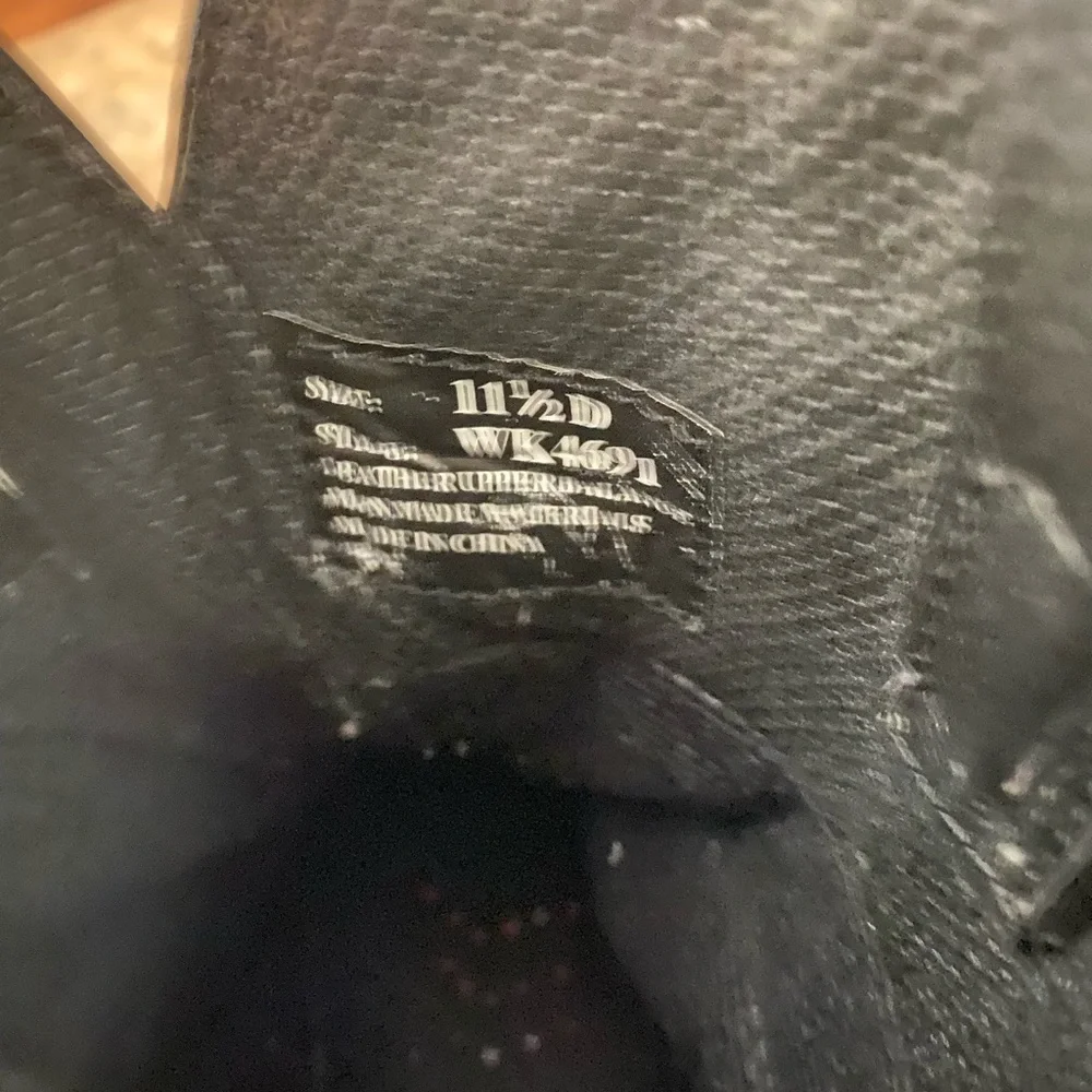 Justin Boots WK4691 Men's Black Oiled Boots New in Box  Size 11 1/2​​​​​​​​​​ - Picture 7 of 9